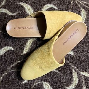 Lucky Brand Delsha Leather Mule